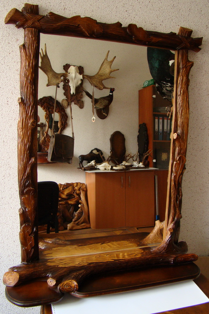 зеркало в раме Деревянная рама для зеркала
