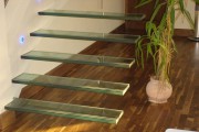 Закаленное стекло для лестниц
