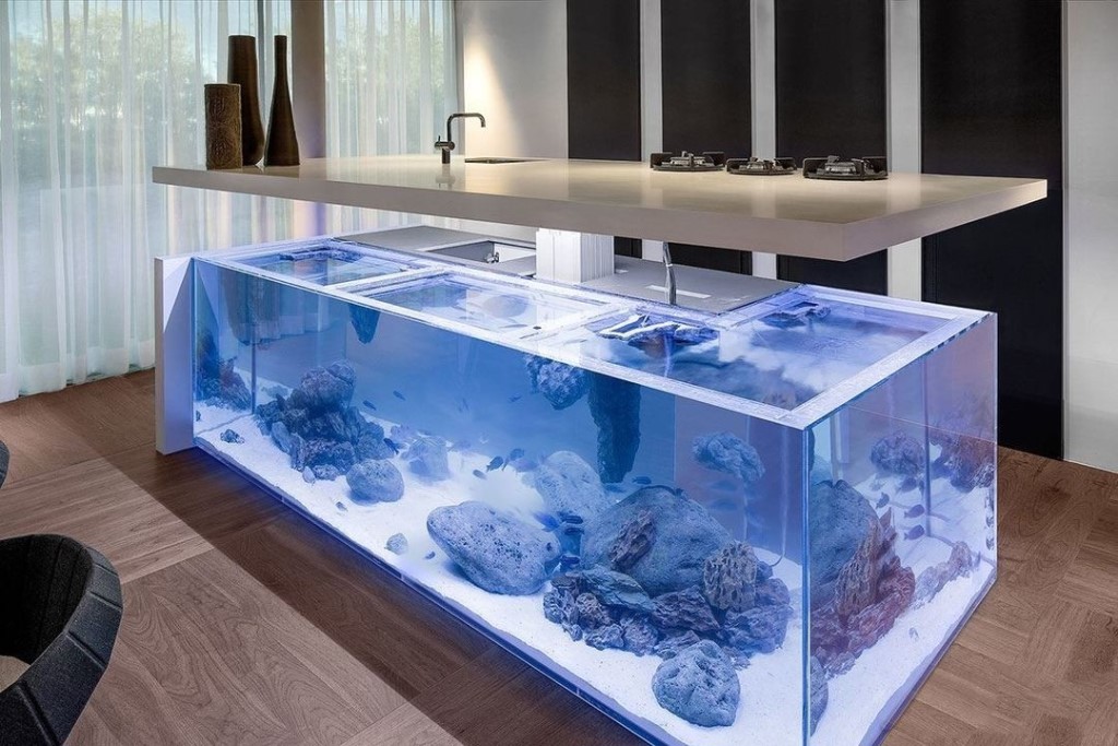 akvarium steklo