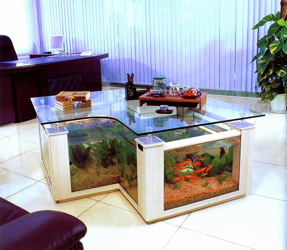 akvarium stol