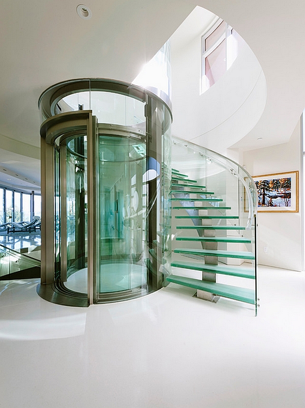 Sizzling-glass-elevator-and-staircase
